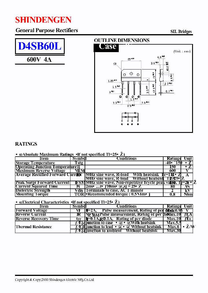 D4SB60L_193126.PDF Datasheet