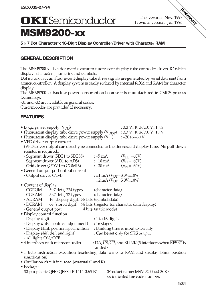 MSM9200-XX_284467.PDF Datasheet