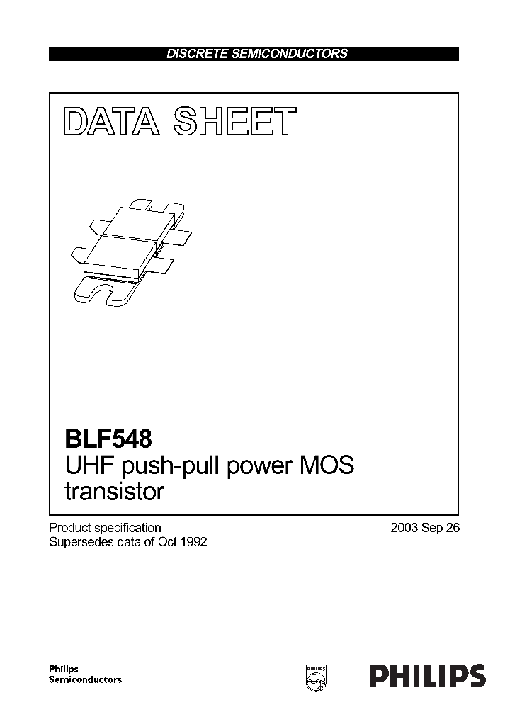 BLF548_496677.PDF Datasheet