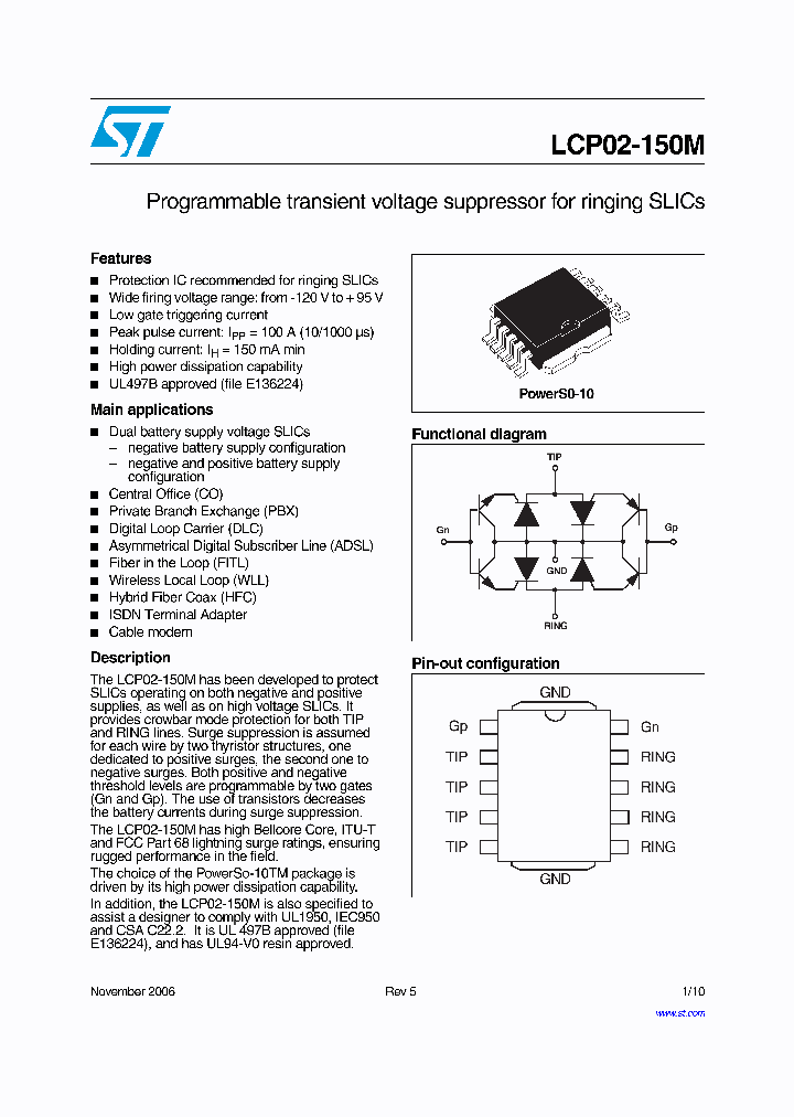 LCP02-150M-TR_1264079.PDF Datasheet