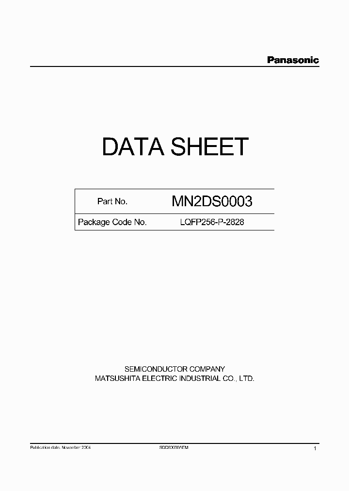 MN2DS0003_1073362.PDF Datasheet