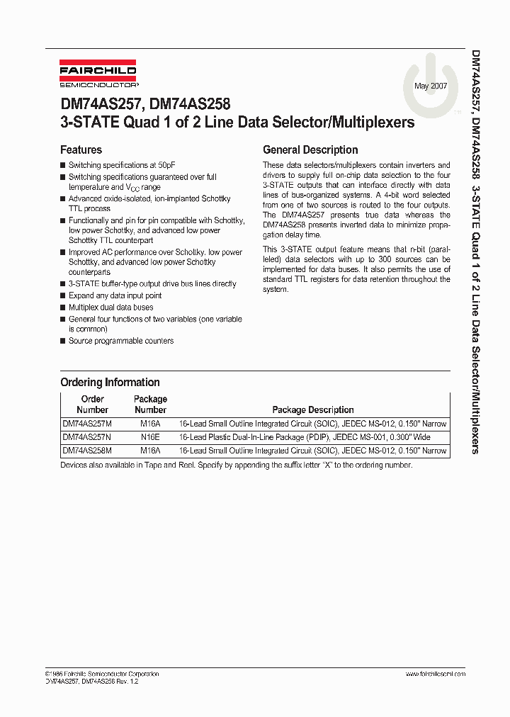 DM74AS25707_4131372.PDF Datasheet