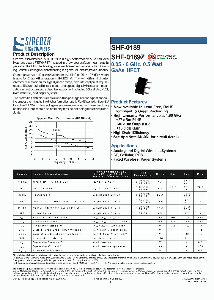 SHF-0189_6744292.PDF Datasheet