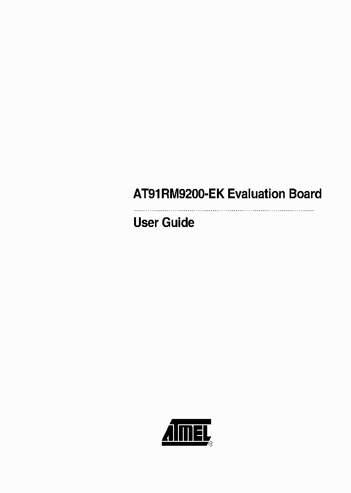 AT91RM9200-EK_7041704.PDF Datasheet