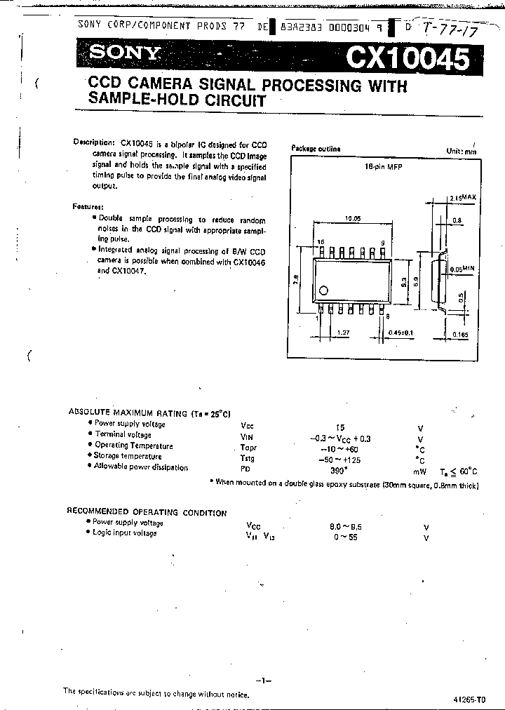CX10045_7984708.PDF Datasheet
