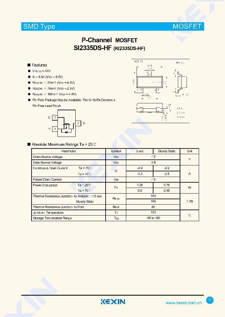 SI2335DS-HF_8081494.PDF Datasheet