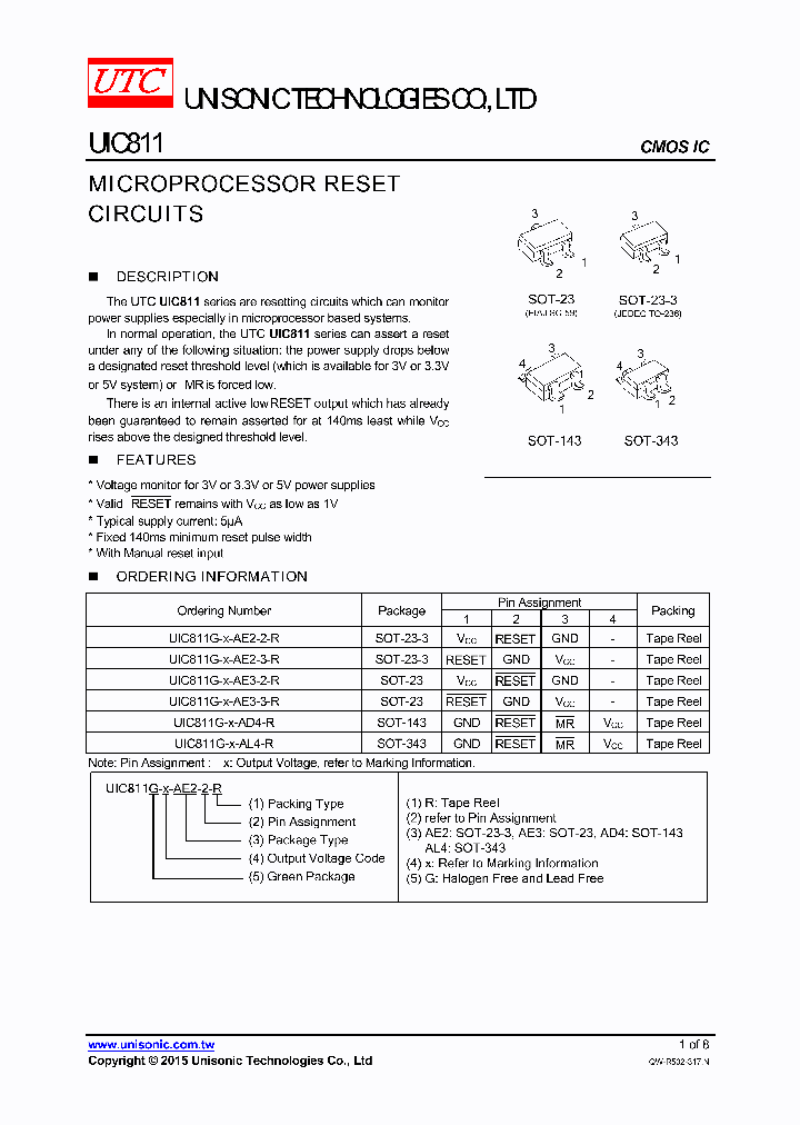 UIC811G-X-AE2-2-R_8291985.PDF Datasheet