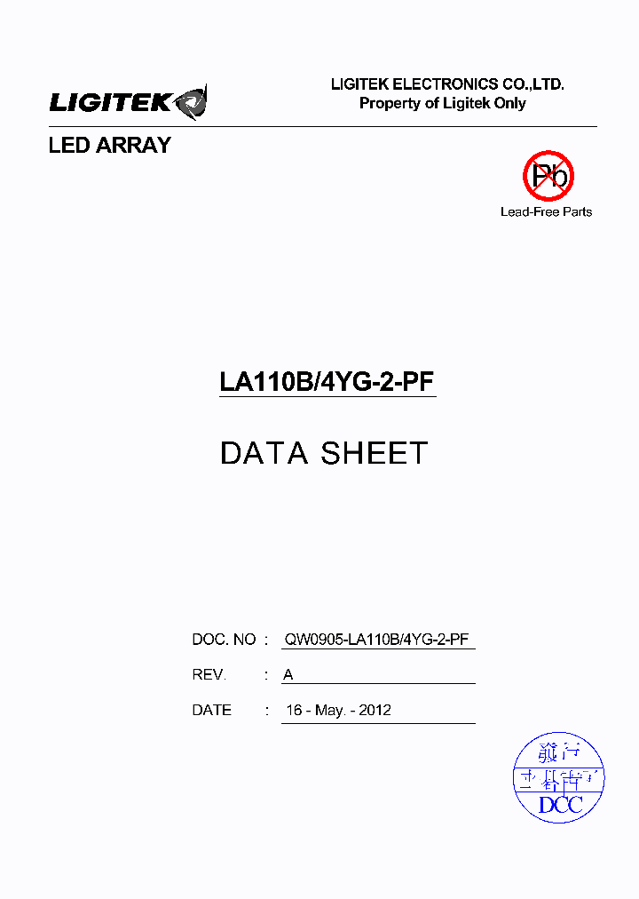 LA110B-4YG-2-PF_8944399.PDF Datasheet