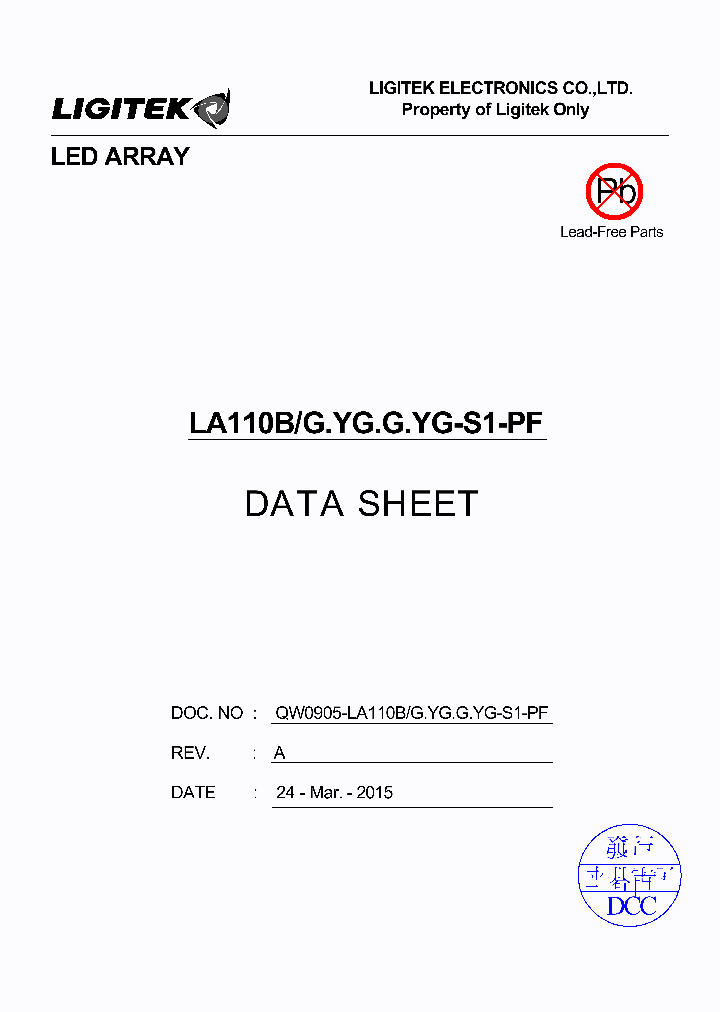 LA110B-GYGGYG-S1-PF_8944400.PDF Datasheet